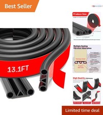 Tonneau Cover Seal Rubber Weather Stripping 13.1ft For Trucks Camper Shells