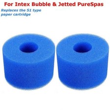 1/2/4 x Washable Bio Foam Lay In Clean Spa Accessories Hot Tub VI LAZY Filter