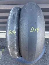 Dunlop KR KR108 SSP Supersport Slicks Motorcycle Race Track Tyres 120/ 185/70-17