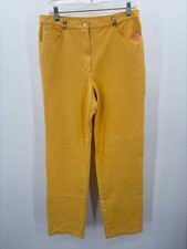 Pre-Owned St John Sport Yellow Size 10 Casual Pants