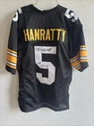 Terry Hanratty  Custom Signed NFL Pittsburgh Steelers Jersey  JSA Authenticated