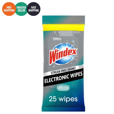 Windex Electronic Cleaning Wipes Pre-Moistened Screen Wipes TVs Phones Tablets