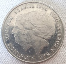 PAYS-BAS: 1 GULDEN 1980 KM 200 PROOFLIKE