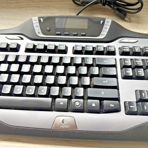 Logitech G15 Gaming Keyboard Y-UW92 Backlit Light LED Keys LCD Screen Wired USB - 第 4/10 張圖片