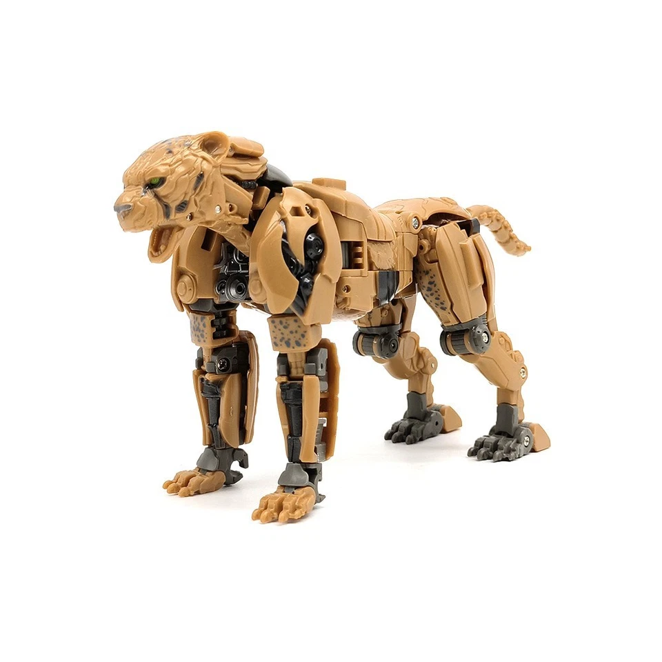Transform Robot Action Figure Deformabl Leopard Super Warrior Model Toy Statue - Image 2 of 4