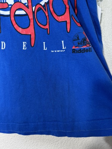 Vintage 90s New York Giants Riddell NFL T Shirt Size Xl - Picture 3 of 5