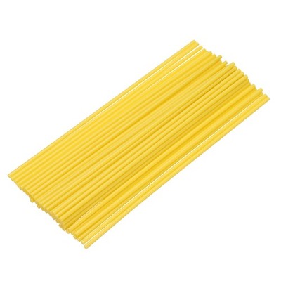 3D Pen Printer Filament Refill Dark Yellow PCL Eco-Filament Strands Pack of 50