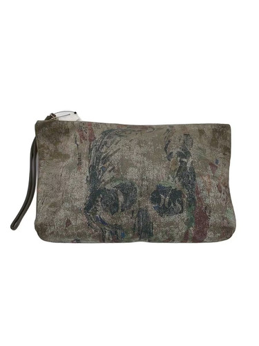 Alexander McQueen Clutch Bag -- Multicolor All-Over Print