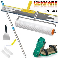Pro Bodenbeschichtung Set Entl&uuml;ftungsset Entl&uuml;ftungswalze Nagelschuhe Stehrakel