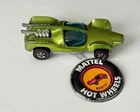 Hot Wheels Redline 1969 Mantis Lime Green Brown Int. Hong Kong PreOwned