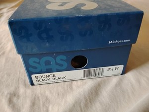 Women's SAS Bounce Black Shoes Size 8.5W Never Used With Box Brand New