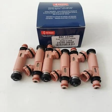Set of 6 Denso Fuel Injectors Toyota Highlander 3.3L V6 2002-2008 23250-20030