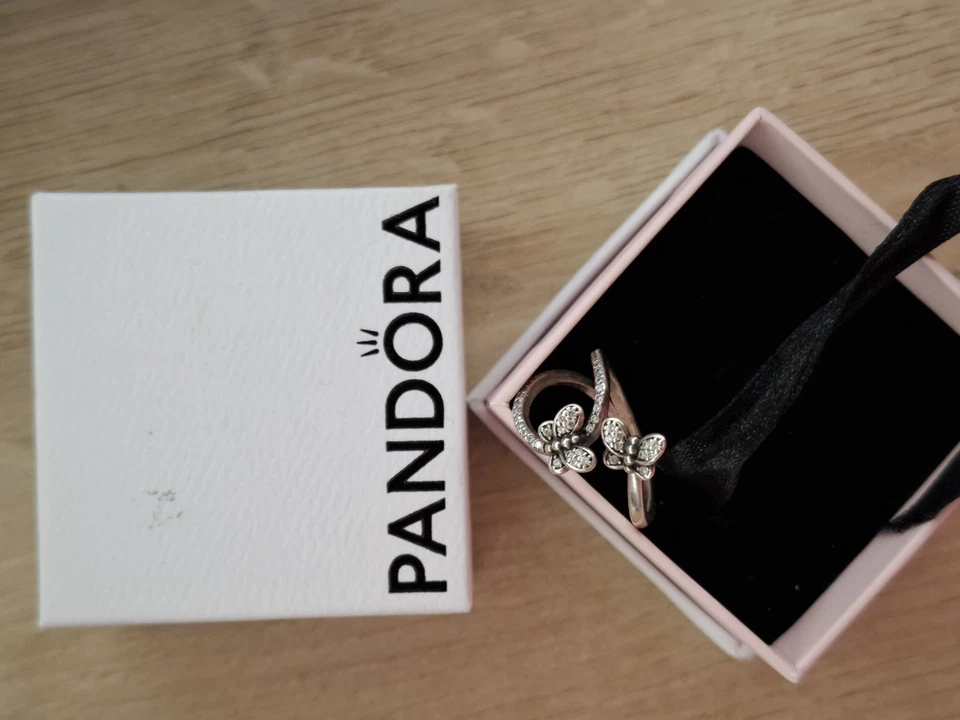 Pandora Ring Schmetterling Silber