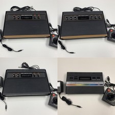 Atari 2600 or Sears Console System Bundle - Woodgrain Vader Jr - Refurbished image