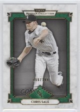 2014 Topps Museum Collection Green 166/199 Chris Sale #39 02v3