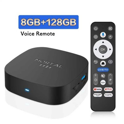 NEU 2026 T1+ 8K HD TV Box Android 16.0 Quad-Core 8GB RAM 128GB ROM Mediaplayer