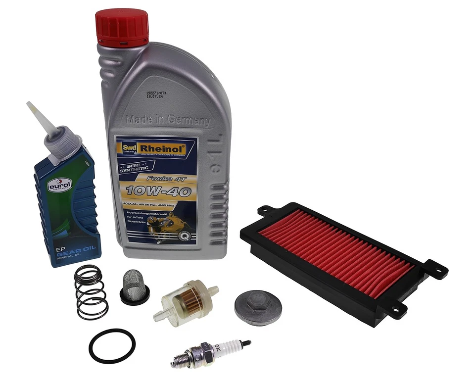 Inspektionsset passt für Kymco Agility Sento People Super 8 Yager GT 50 4-Takt
