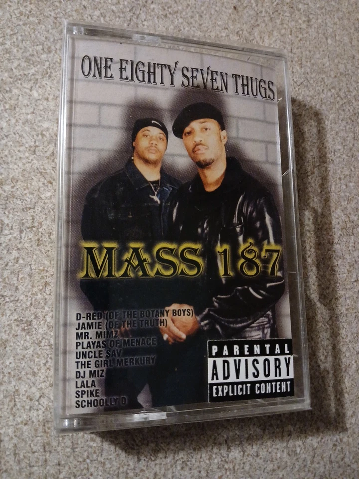 Mass 187 – One Eighty Seven Thugs RARE KANSAS CITY G RAP '00 SEALED - Image 2 of 4