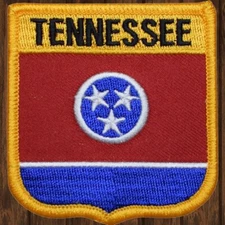 Tennessee Embroidered Patch — Iron On