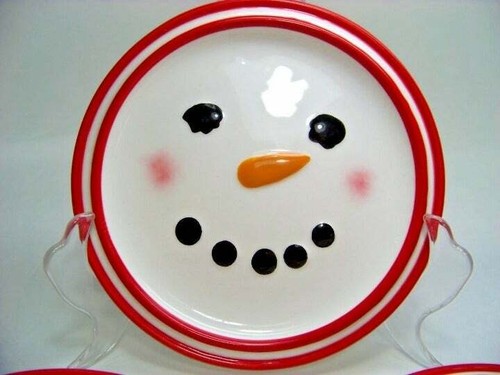 CBK - Small Snowman Face Plates - Set - Picture 2 of 4