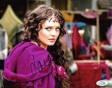Laura Haddock Sexy Autographed Signed 8x10 Photo ACOA #1