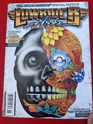 LOWRIDER ARTE Magazine Oct-Nov 2008, Day of the Dead art, Clarens