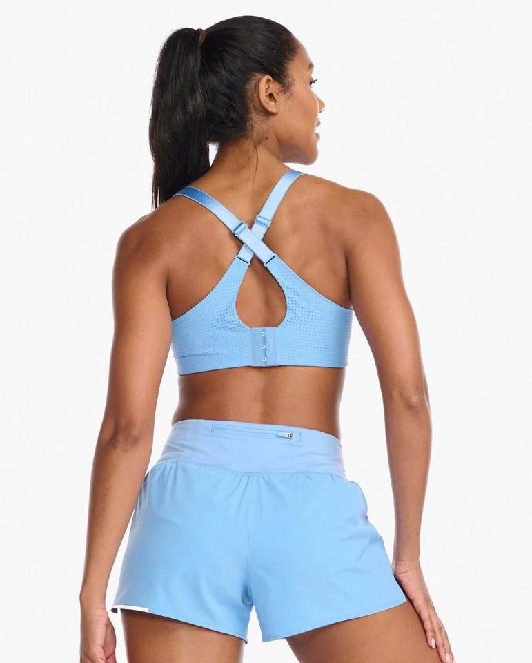 Pantalones cortos de running 2XU Aero de 4 pulgadas para mujer WR6534b ligeros elásticos XL MIR/WRF Foto 2 de 4