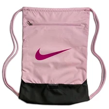 Pink Nike Brasilia Training Bag Gymsack – Lightweight, Durable, and Stylish