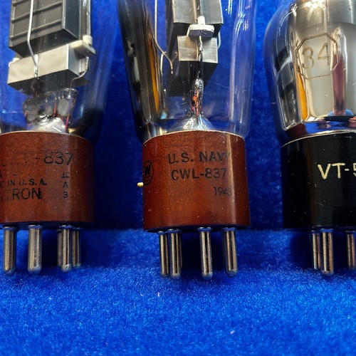 Lot 5, Backup Vacuum Tubes CWL 837, VT 54 (34), JAN CKR IC6, were Tested - Picture 9 of 22
