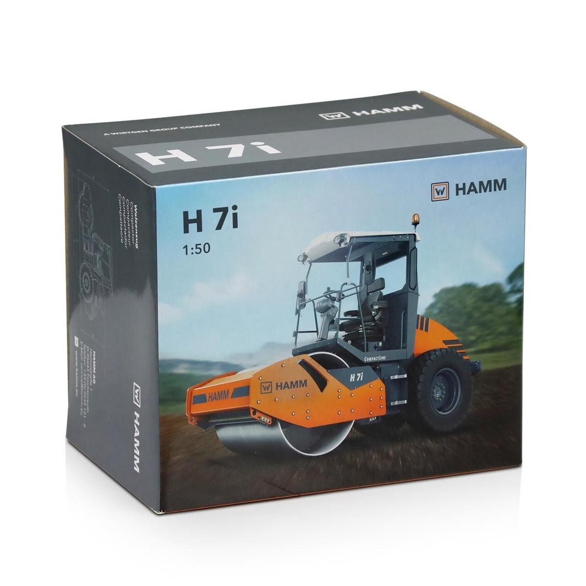 NZG　ロードローラー　HAMM H7i 1/50 Amazon.com: NZG for Hamm H7i Compactor with Smooth Roller