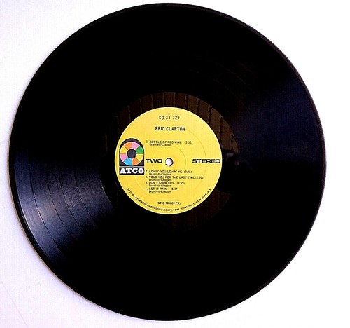 ERIC CLAPTON - Self Titled- Vinyl LP 1970 Atco SD 33-329 Original Sleeve - Picture 5 of 5