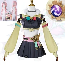 Varesa Cosplay Game Genshin Impact Varesa Costume Wig Jewelry Accessory Full Set