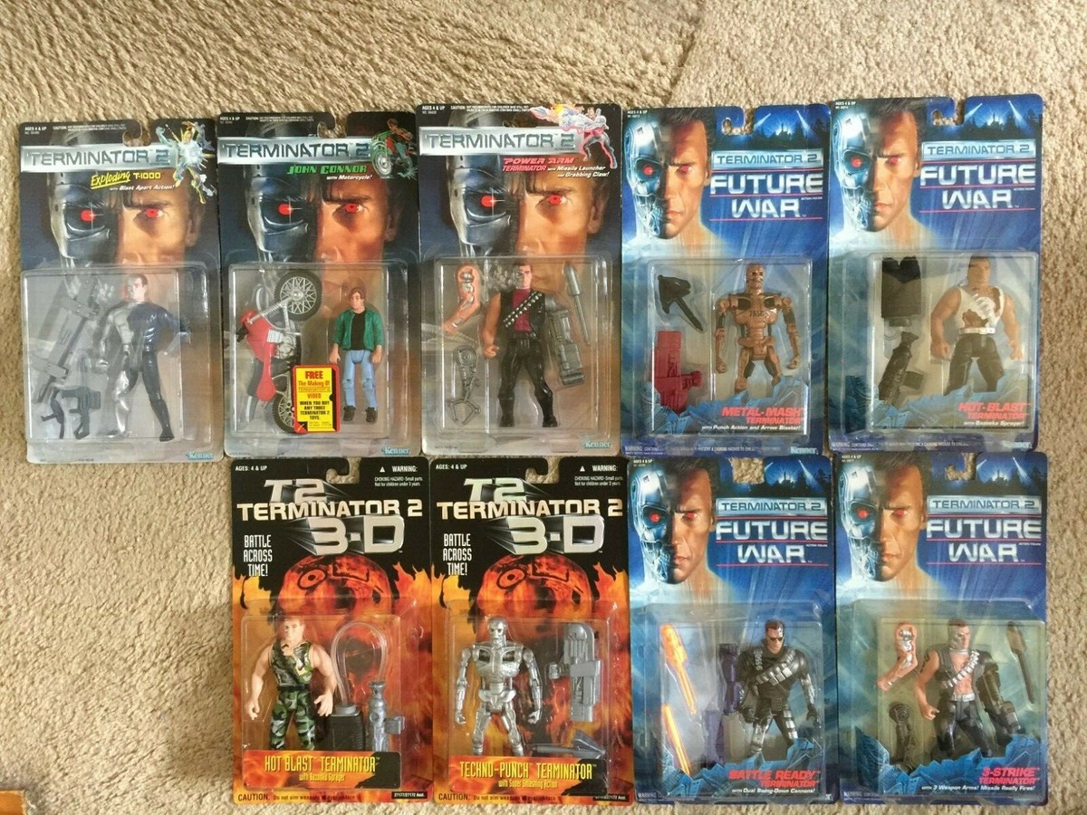 TERMINATOR Action Figures (LOT OF 9) Kenner (NEW) | eBay