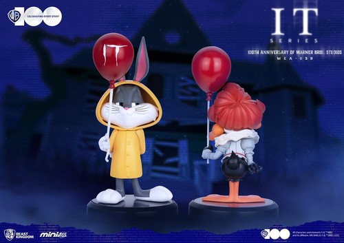 BEAST KINGDOM Mini Egg Attack MEA-059 100th Warner Bros IT & Bugs Bunny 2 PACK - Picture 4 of 5