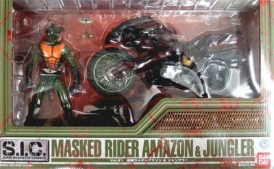 MASKED RIDER 　vol.21AMAZON & JUNGLER S.I.C. vol.21 Masked​ rider​ Amazon​ &​ Jungler​ -​ รีวิว
