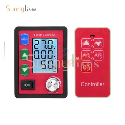 DC6-55V 15A PWM DC Brush Motor Speed Controller Voltage and Current Detection