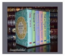 Jane Austen Collection New Hardcover Deluxe Sealed Box Gift Set Collectible