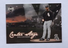 2006 UD Ovation Baseball Center Stage Jose Contreras Sox Card #CS_JC