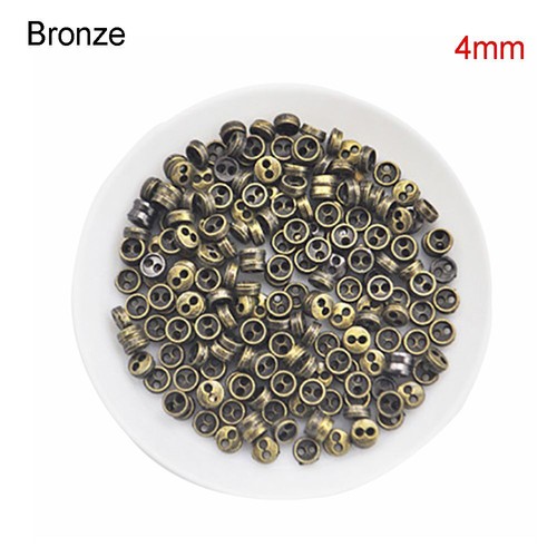 Miniature Pullip Clothing Sewing blythe Mini Metal Buttons DIY Doll Clothes - Picture 15 of 25