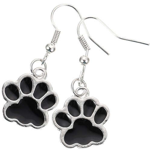 1 Paar Schmuck Hundepfoten-Ohrringe Katzenpfoten-Ohrringe Ohrringe Für Frauen - Bild 8 von 12