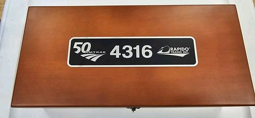Rapido 28599 HO Amtrak Limited Edition 50th Anniversary Model EMD E8A #4316 | Zustand: New