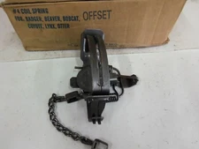 Sleepy Creek #4 Offset Coil Spring Traps Trapping Coyote Bobcat Beaver NOS