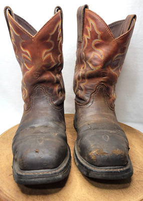Ariat WorkHog 10006961 Mens Brown Red Leather Steel Toe Work  display picture 2