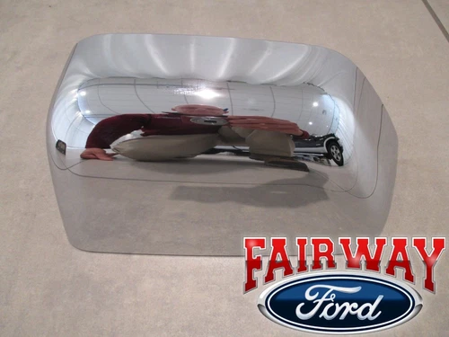 17 thru 26 Super Duty F-250 F-350 OEM Ford Chrome Mirror Cover Cap LEFT DRIVER