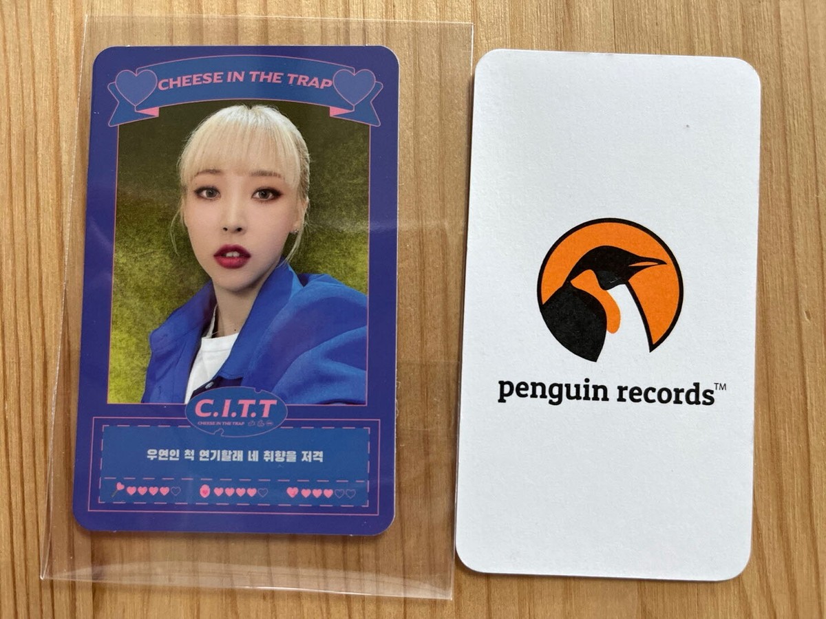 MAMAMOO MOON BYUL C.I.T.T Cheese in the Trap LIMITED PHOTO CARD