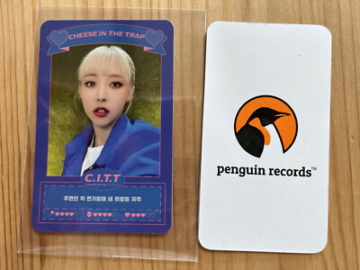 MAMAMOO MOON BYUL C.I.T.T Cheese in the Trap LIMITED PHOTO CARD