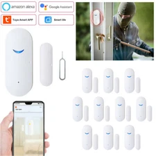 WiFi Door Sensor Window Detector Burglar Alert Alexa Google Tuya APP Control lot