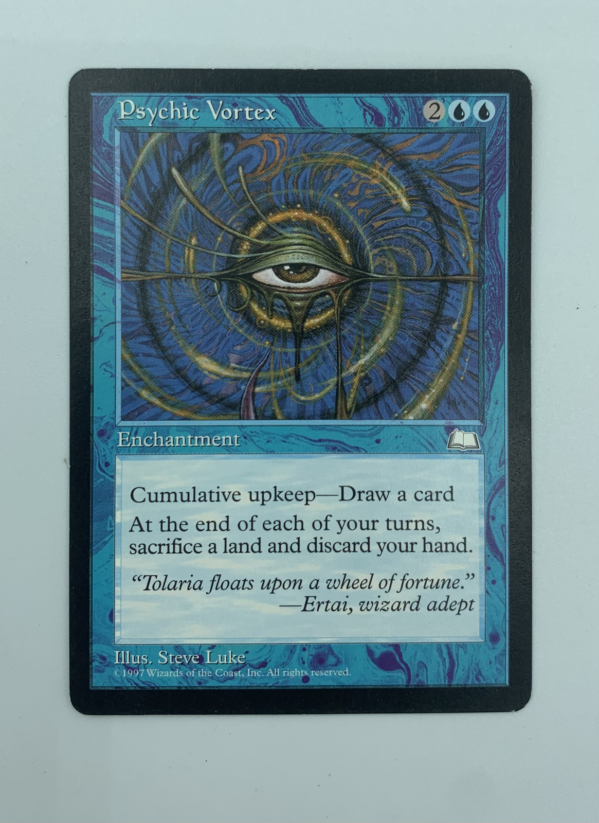 PSYCHIC VORTEX --- MTG -- WEATHERLIGHT --- NM