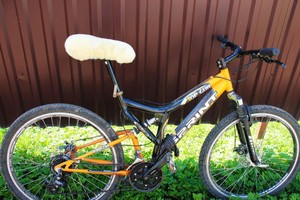sheepskin bicycle seat covers