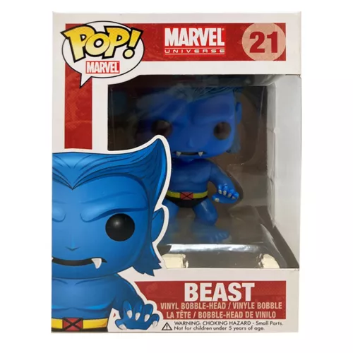 Funko Pop! Universo Marvel #21 - ¡Figura de vinilo de bestia abovedada!